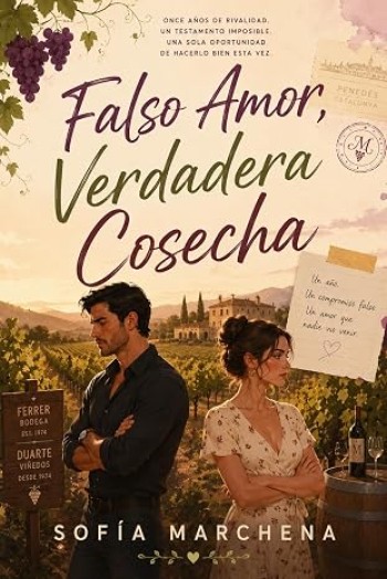 Portada de Falso Amor, Verdadera Cosecha – Sofía Marchena