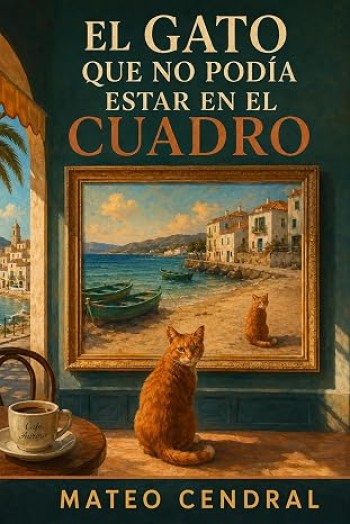 Portada de El gato que no podía estar en el cuadro – Mateo Cendral