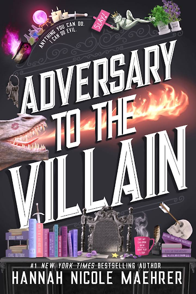 Portada de Adversary to the villain (Assistant to the villain 4) – Hannah Nicole Maehrer (2026)