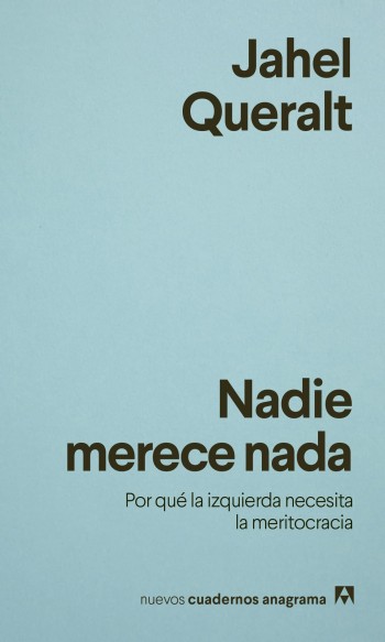 Portada de Nadie merece nada – Jahel Queralt